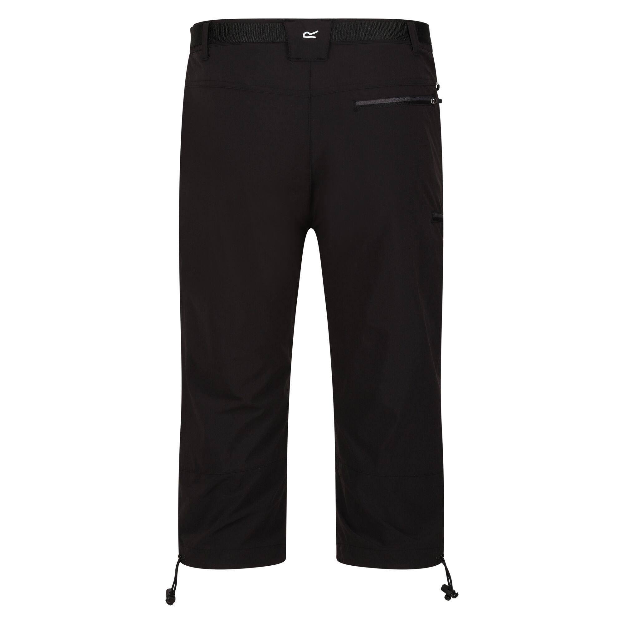 "Xert Stretch III" Capri Shorts für Aktiv Herren Schwarz 2/5