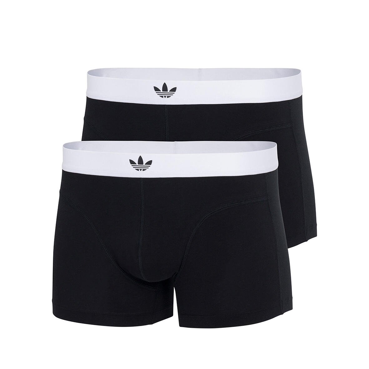 Adidas - Lot De 2 Boxers Homme Comfort Flex Cotton Body Lines - Caleçon - Noir - 44 L - Decathlon