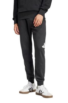 Pantalone uomo adidas essentials big logo french terry - nero