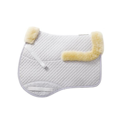 Tapis de selle pour cheval cuir d'agneau Kavalkade