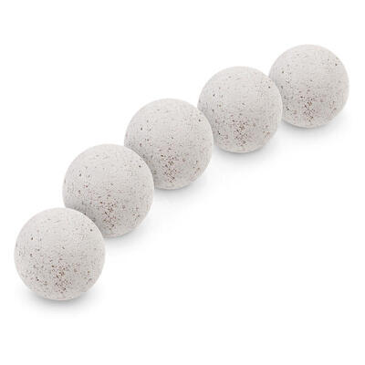 Kickerbälle-Set Kork Tischfußball Unisex Weiß
