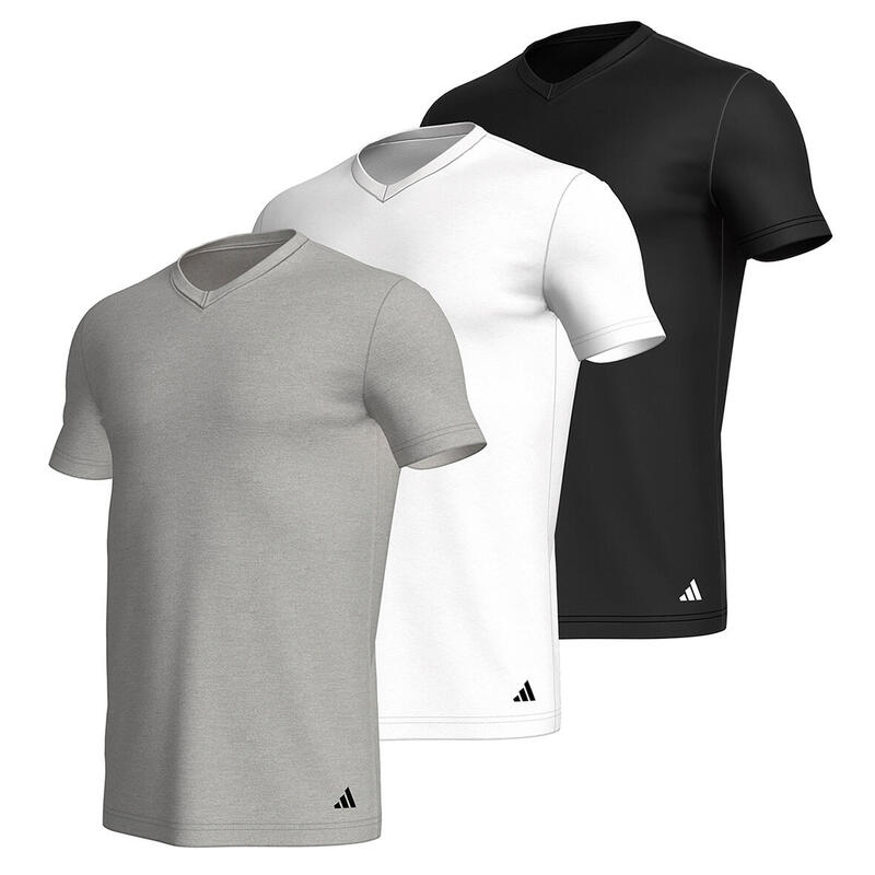 Lot de 3 tee-shirts col V homme Active Core Cotton