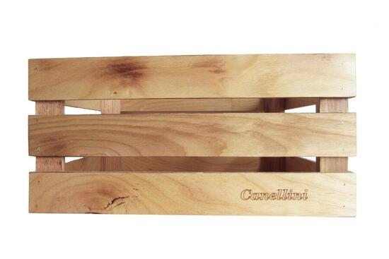 Cassetta in legno Canellini per biciclette