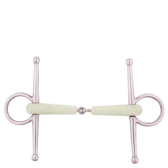 BR Single Broken Loose Snaffle Apple Mouth