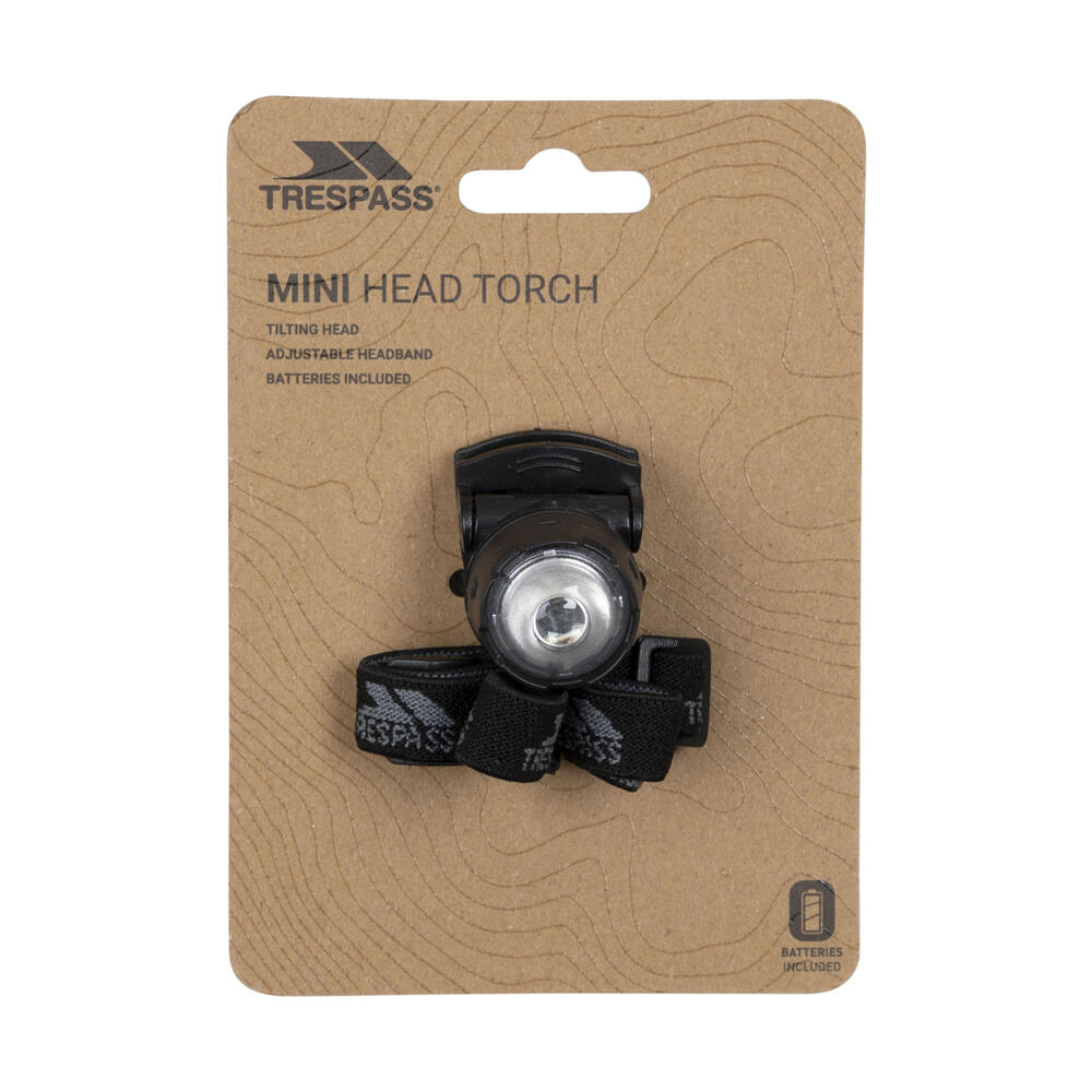 Flasher Ultra Light LED Stirnlampe Damen und Herren Schwarz 3/4