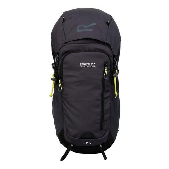 35L Zaino Regatta Highton V2 Nero Grigio Foca