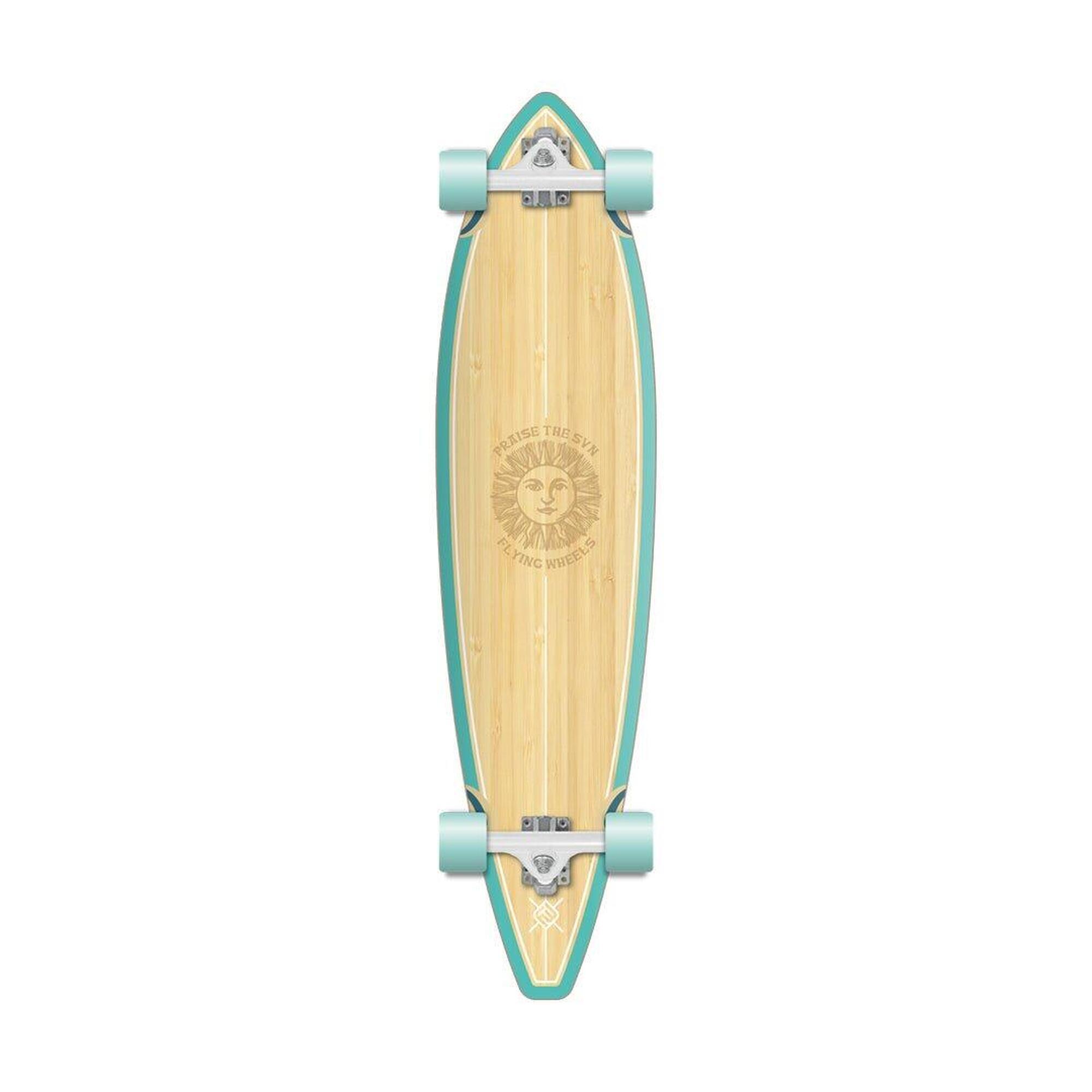 Flying-wheels - Praise 39 - Skateboard Gun - Longboard Skate - Bleu - Decathlon