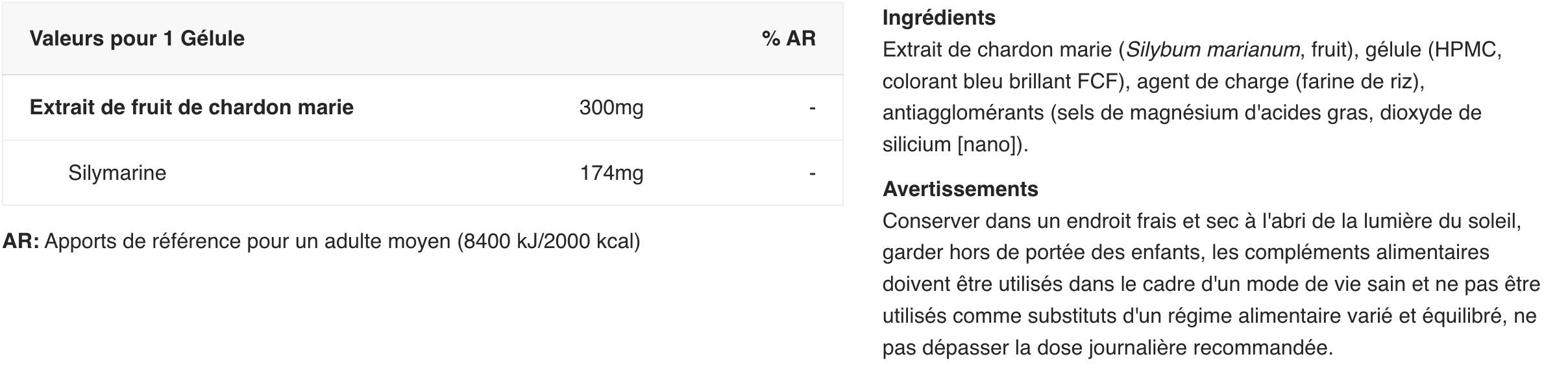 Cardo mariano - Milk Thistle - 90 Capsule 2/3