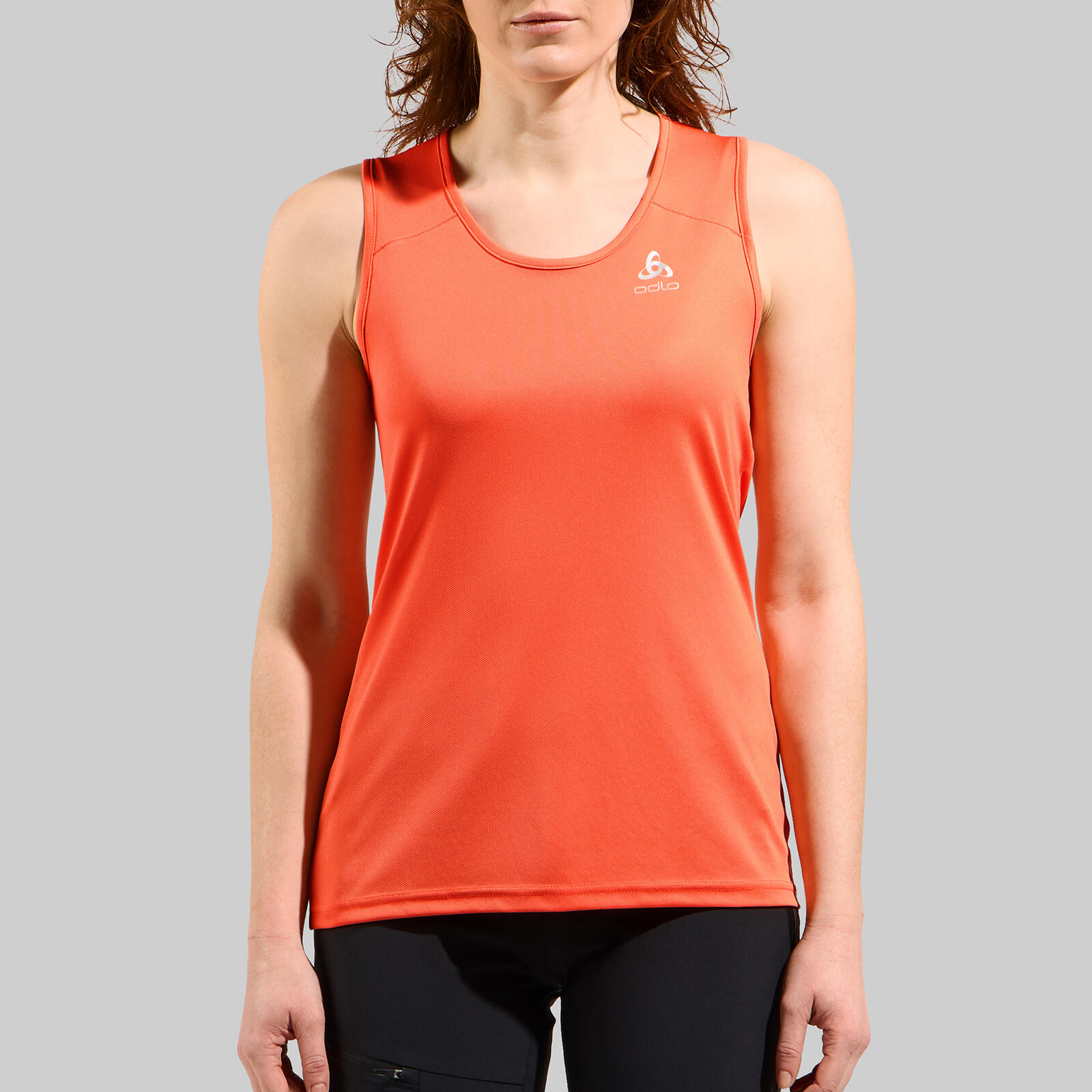 Tank Top atmungsaktiv leicht schnelltrocknend Damen - Crew Neck Cardada 3/5