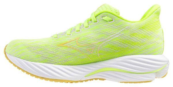 Zapatillas de Running para Mujer Mizuno Wave Rider 28 Verde/Naranja 2/7