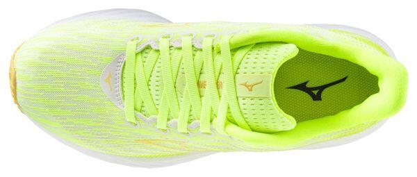 Zapatillas de Running para Mujer Mizuno Wave Rider 28 Verde/Naranja 3/7