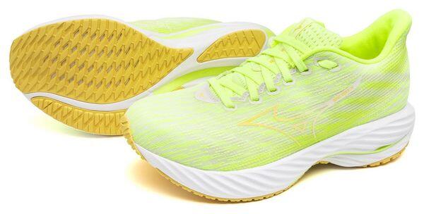 Zapatillas de Running para Mujer Mizuno Wave Rider 28 Verde/Naranja 7/7