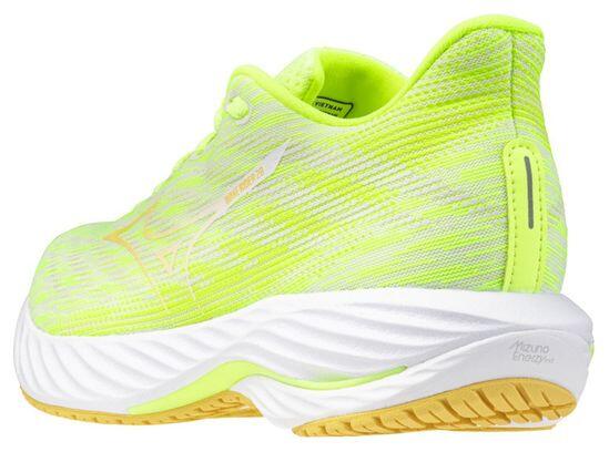 Zapatillas de Running para Mujer Mizuno Wave Rider 28 Verde/Naranja 5/7