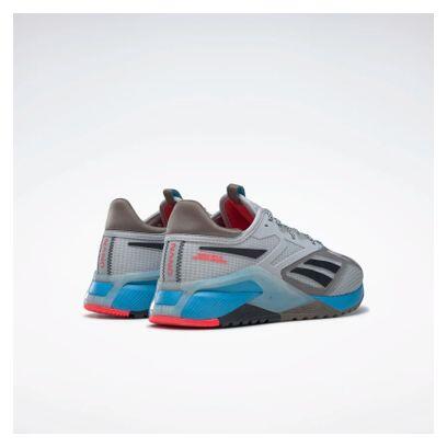 Reebok Nano X2 TR Adventure Scarpe da cross training Grigio / Blu / Nero / Khaki 4/7