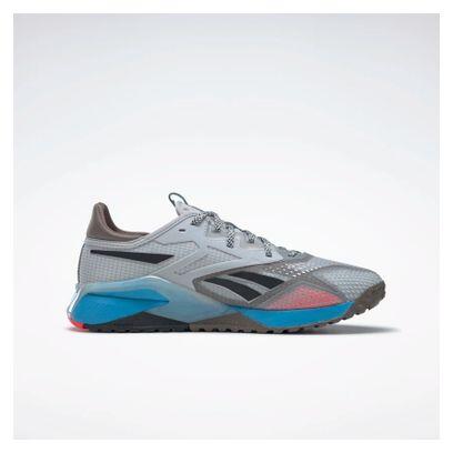 Reebok Nano X2 TR Adventure Scarpe da cross training Grigio / Blu / Nero / Khaki 2/7