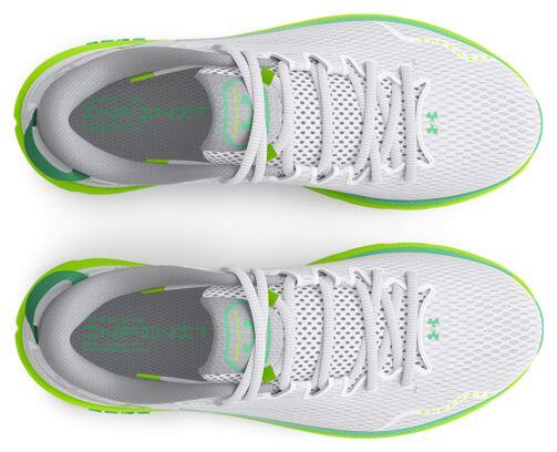 Chaussures de Running Femme Under Armour HOVR Infinite 5 Blanc Vert 5/5