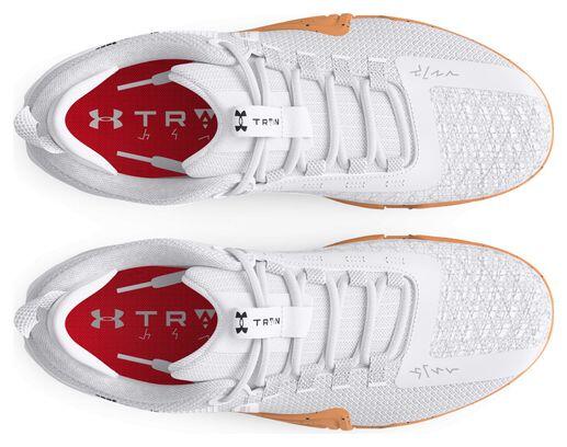 Chaussures de Training Under Armour Reign 6 Blanc Homme 2/5