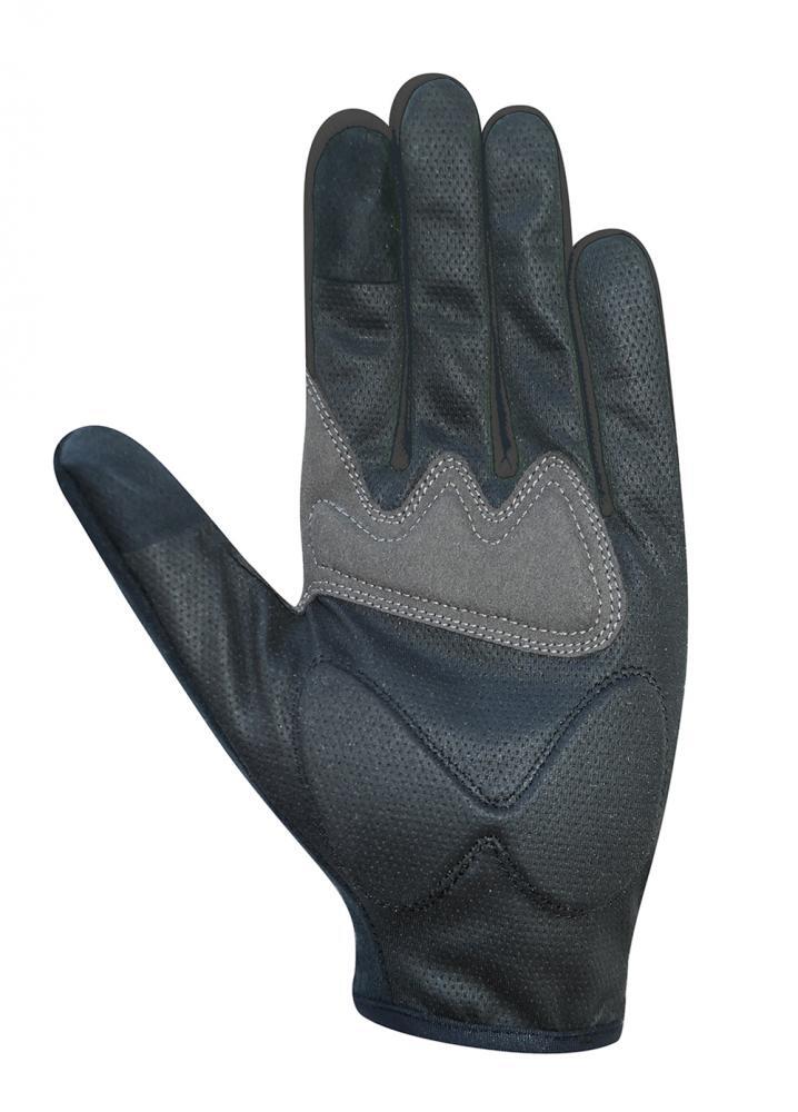 CHIBA Gel Performer - Radhandschuhe S schwarz/schwarz mit Gelpolster & Touchf... 3/3