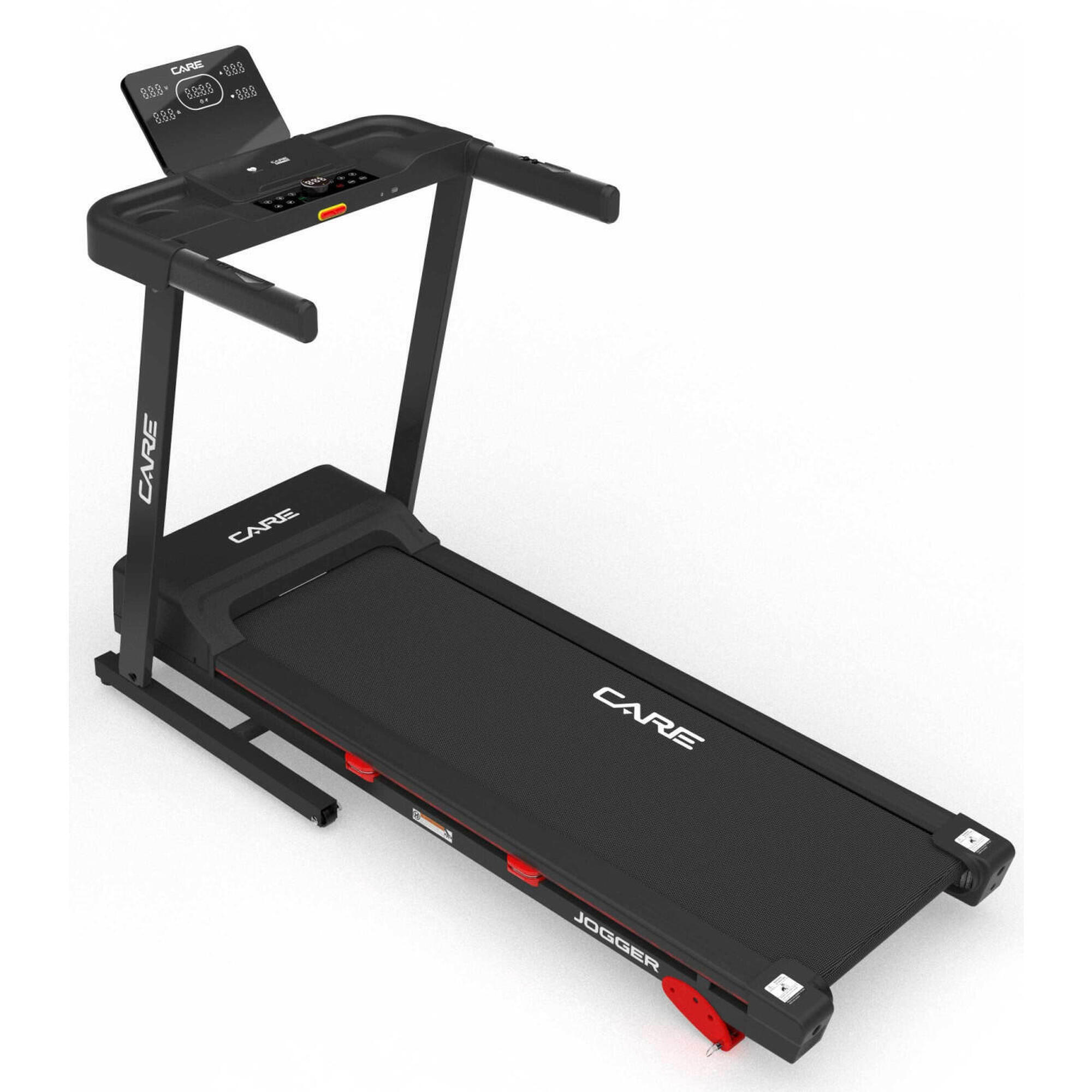 Care Fitness - Tapis De Course Connecté - 16km/h - Care - Jogger - Kinomap - Tapis De Course - Noir - Taille Unique - Decathlon