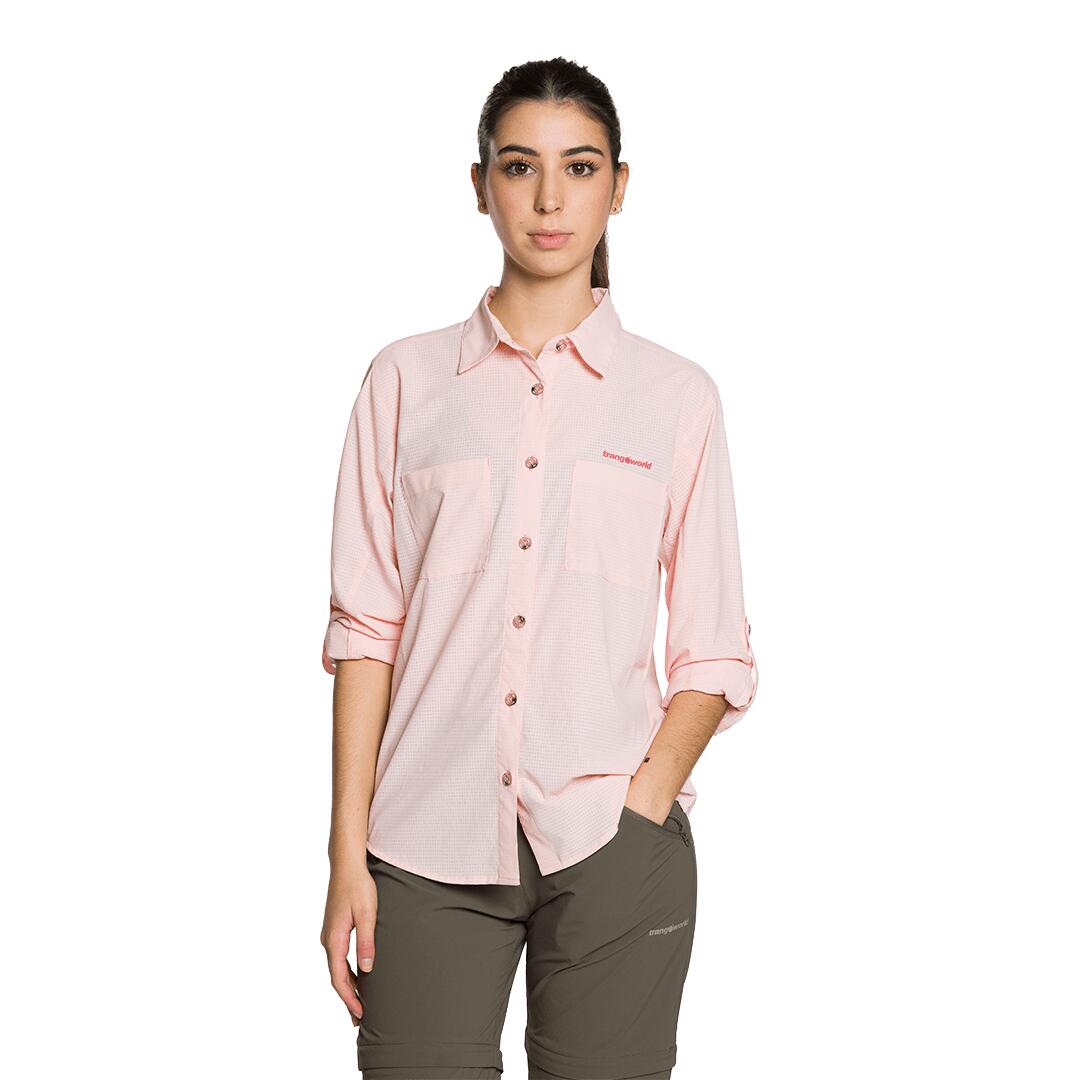 Camisa mangas largas para Mujer Trangoworld Ardones df Rosa 2/5