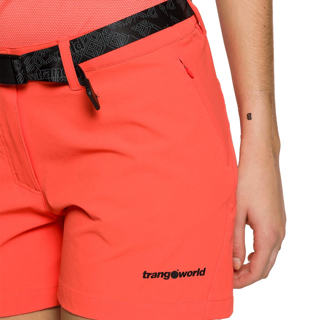 Pantalones cortos para Mujer Trangoworld Ambert Rojo 4/5