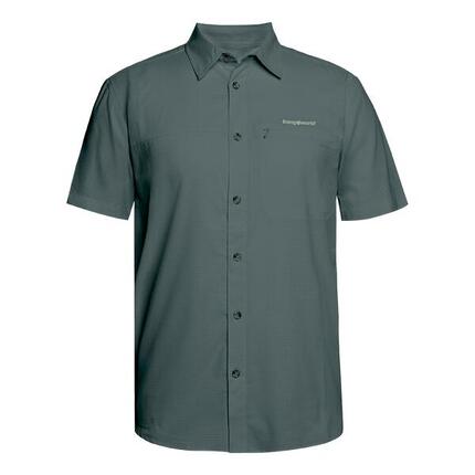 Camisa mangas cortas para Hombre Trangoworld Esera df Verde/Gris