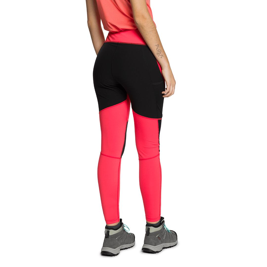 Leggings para Mujer Trangoworld Scafell df Rojo/Negro 3/6