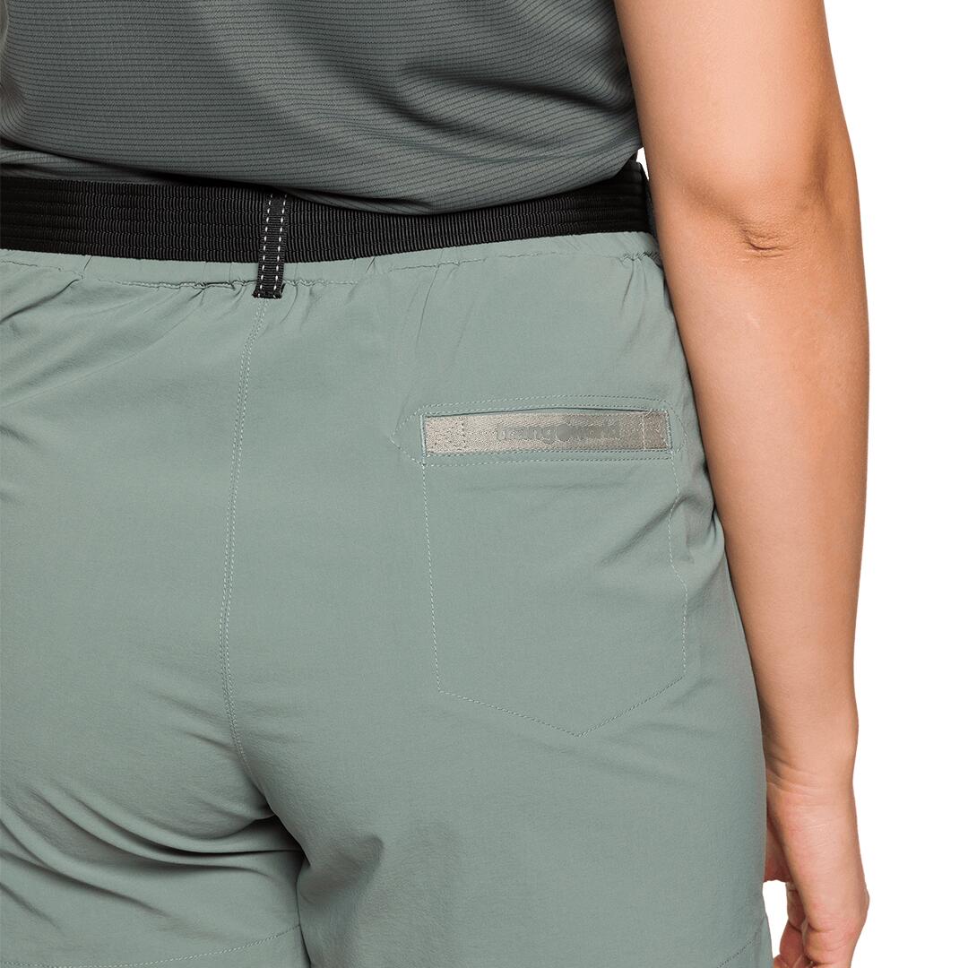 Pantalones cortos para Mujer Trangoworld Vigur Verde 3/4