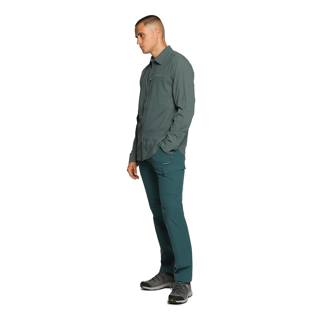 Chemise manches longues Vignemale DF Trangoworld - Vert M 6/6