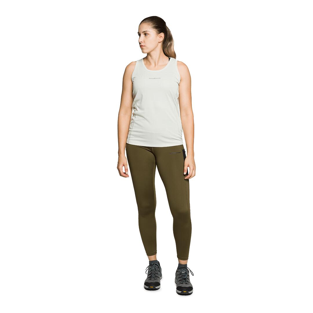 Leggings para Mujer Trangoworld Sajana Marrón/Negro 5/5