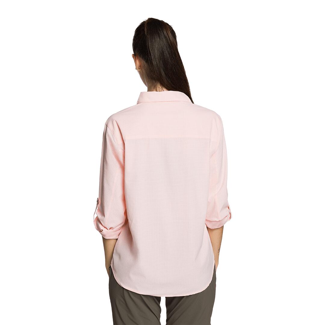 Camisa mangas largas para Mujer Trangoworld Ardones df Rosa 3/5