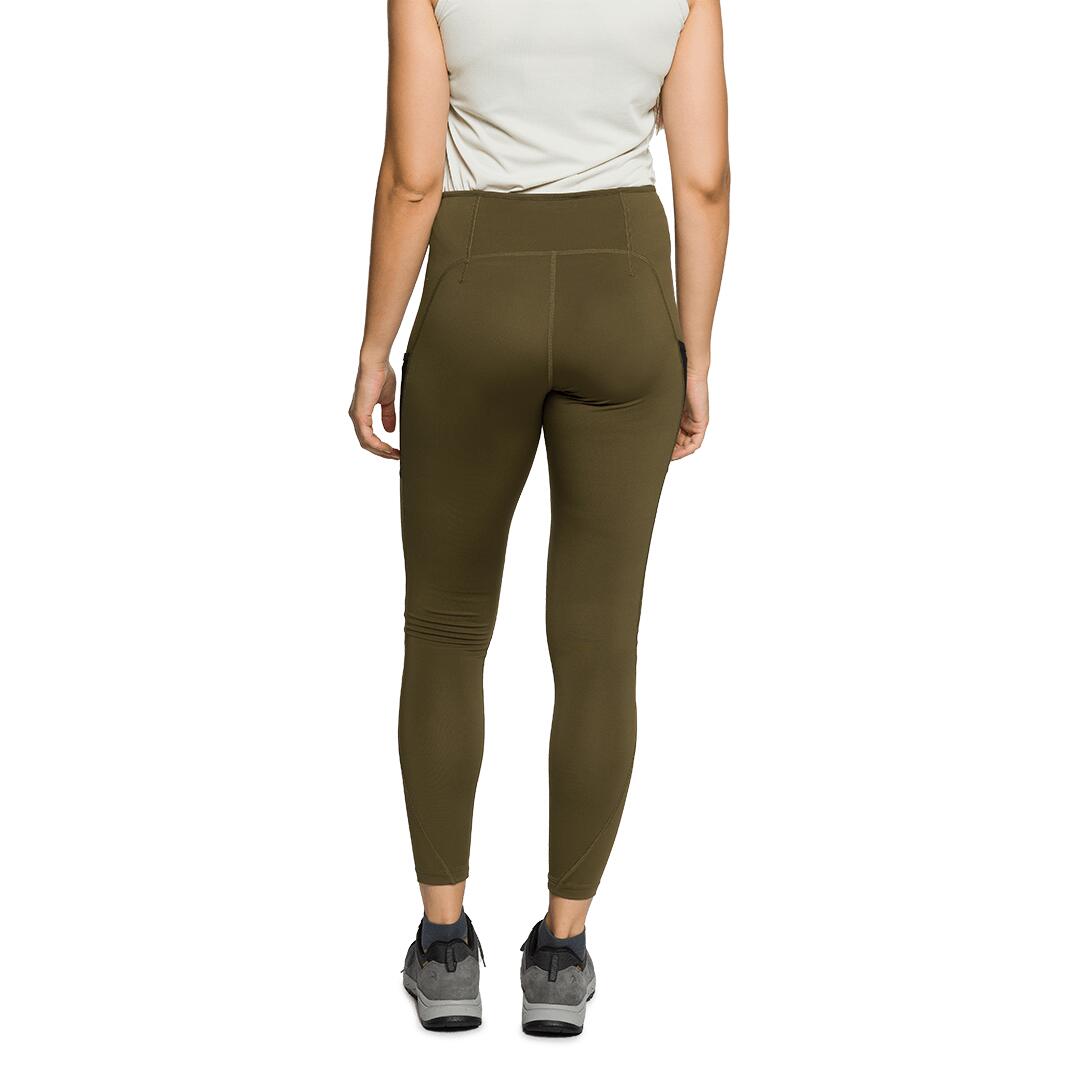 Leggings para Mujer Trangoworld Sajana Marrón/Negro 3/5