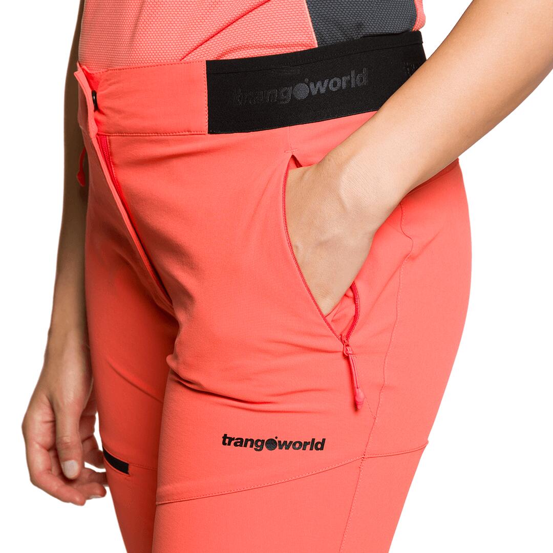 Pantalón para Mujer Trangoworld Balmaz df Rojo 4/5