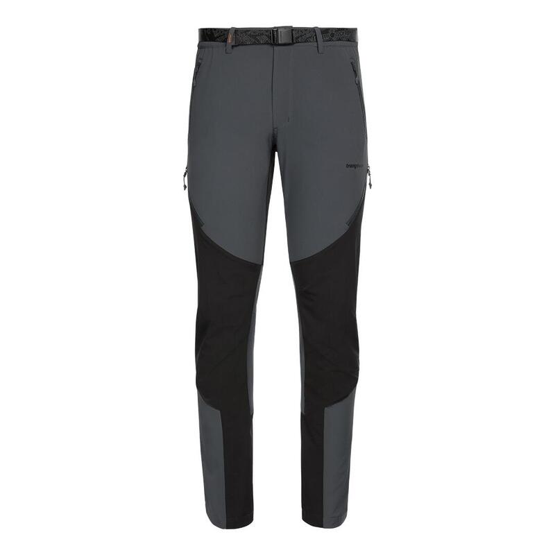 Pantalón para Hombre Trangoworld Grisons Gris/Negro protección UV+50