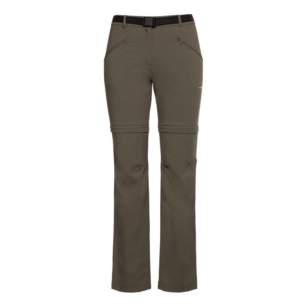 TRANGOWORLD Pantalón para Mujer Trangoworld Buhler sf Marrón protección UV+50