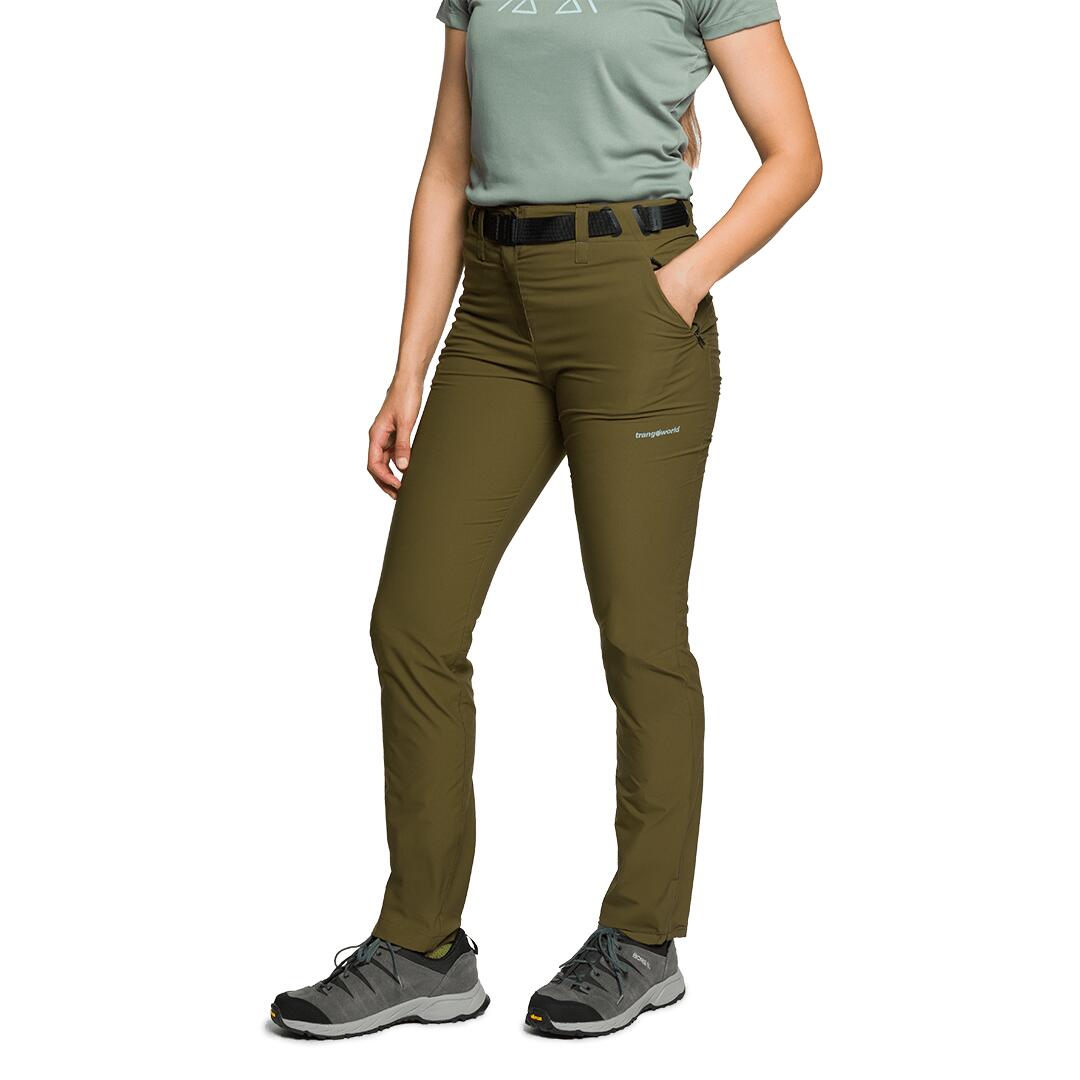 Pantalón para Mujer Trangoworld Breda Marrón 2/5