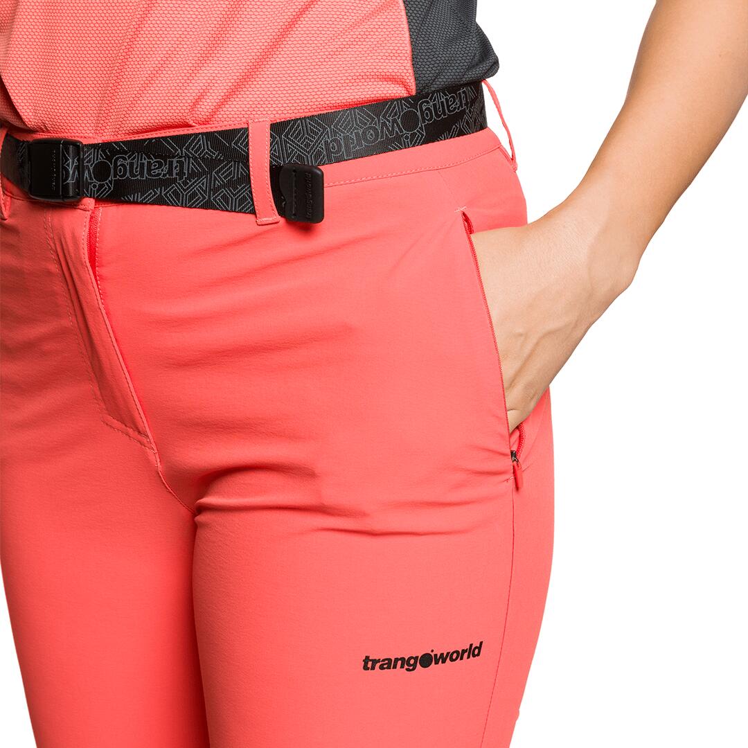 Pantalón para Mujer Trangoworld Troyes Rojo 4/6