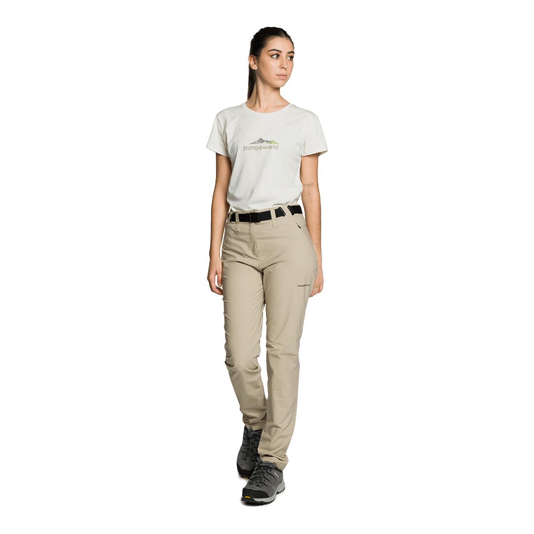Pantalón para Mujer Trangoworld Breda Marrón 4/4