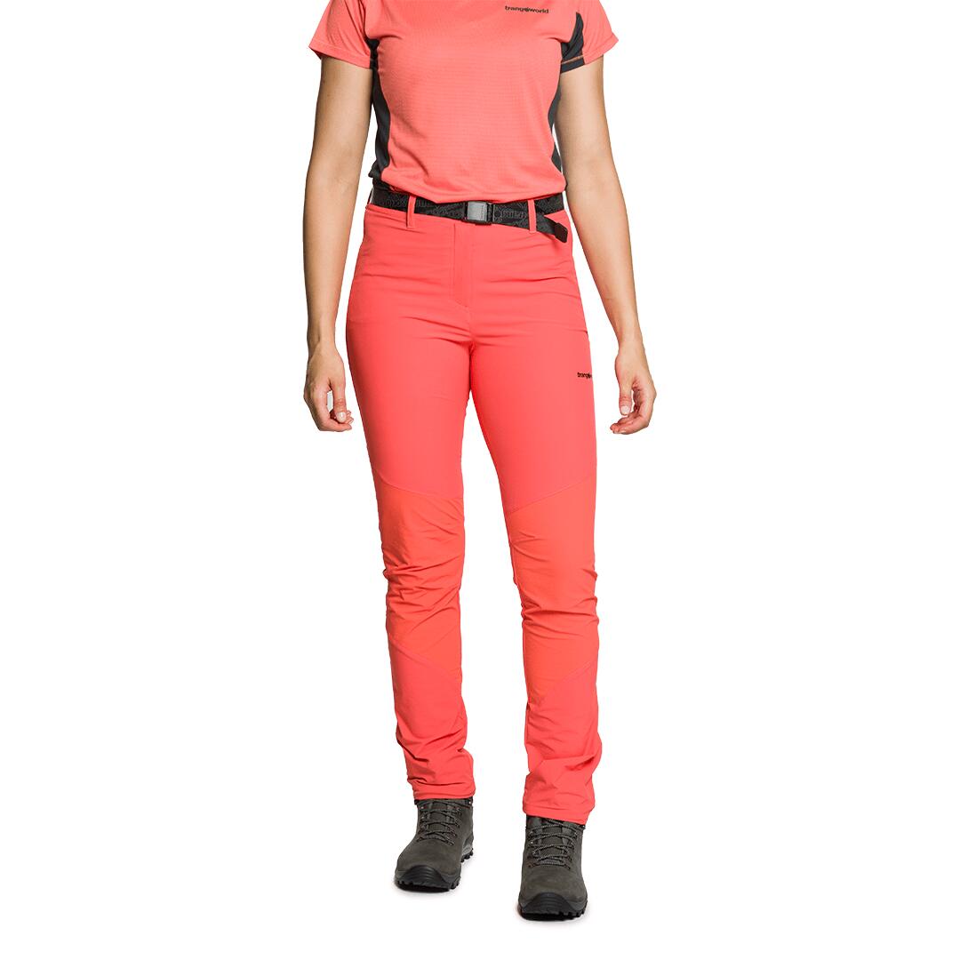 Pantalón para Mujer Trangoworld Troyes Rojo 2/6