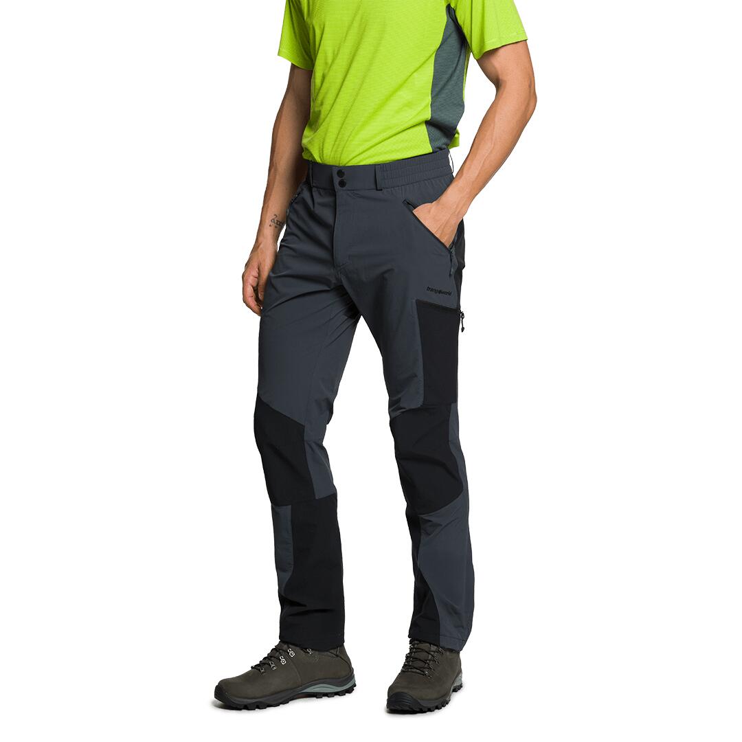 Pantalón para Hombre Trangoworld Malmo df Gris/Negro 2/5