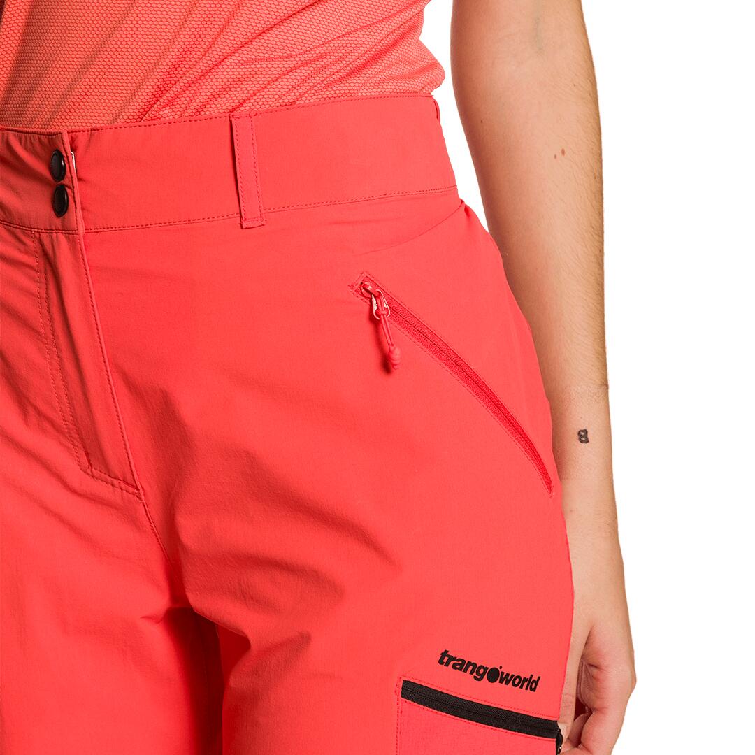Pantalón para Mujer Trangoworld Malaren df Rojo 4/6