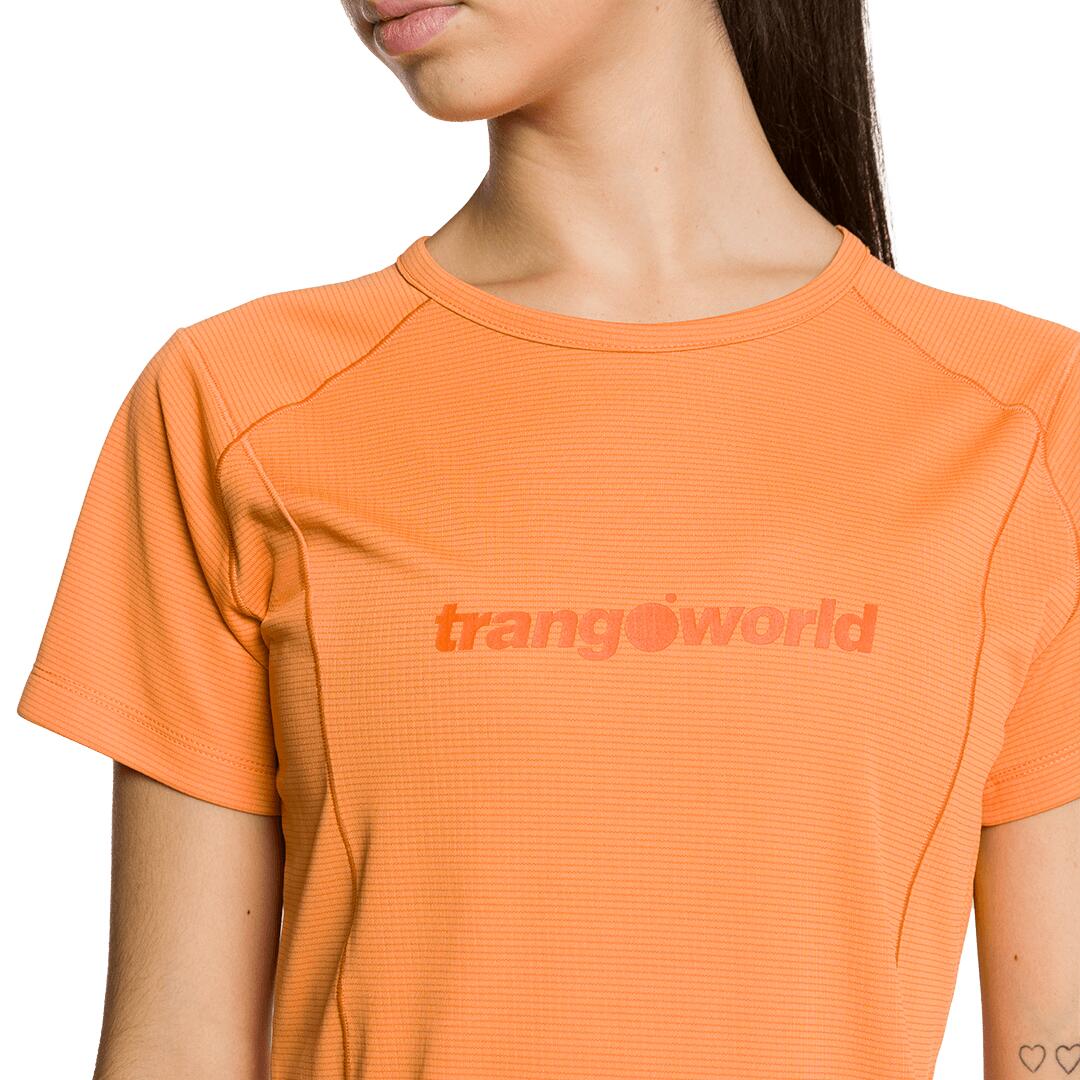 Camiseta para Mujer Trangoworld Demba Naranja 4/5