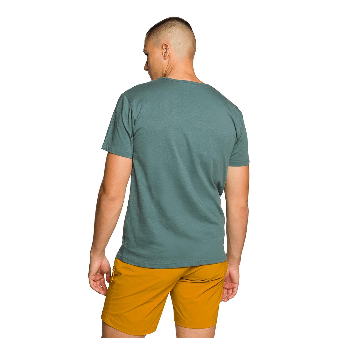 Camiseta para Hombre Trangoworld Bayra Verde 3/4