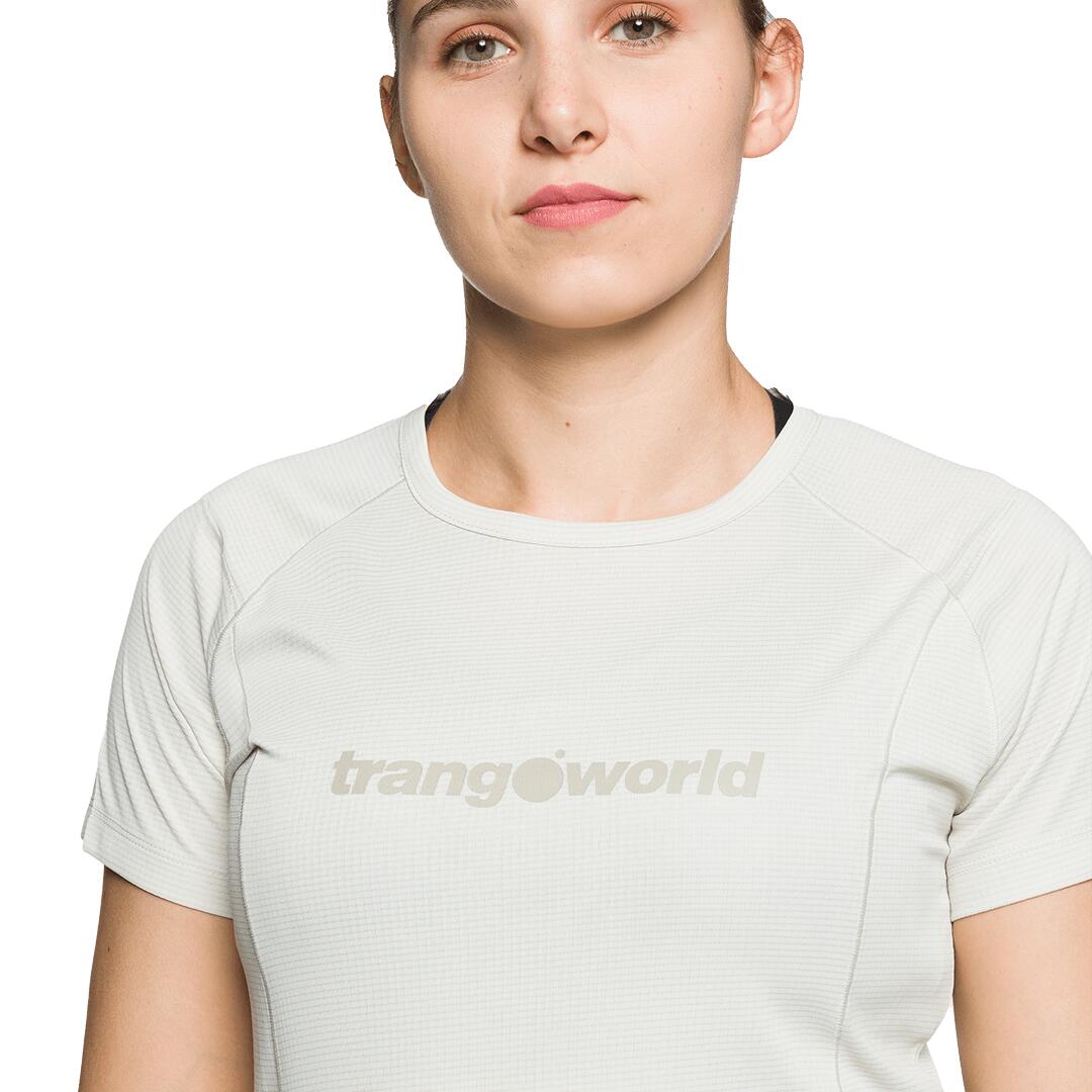 Camiseta para Mujer Trangoworld Demba Gris 4/5
