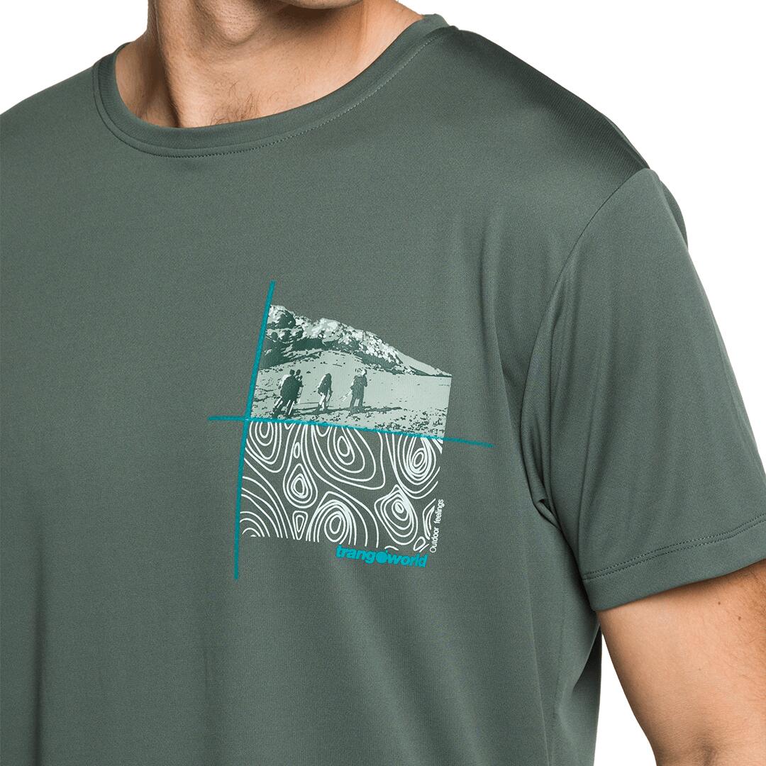Maglia a maniche corte Trangoworld modello PC010372-220 per uomini 4/4