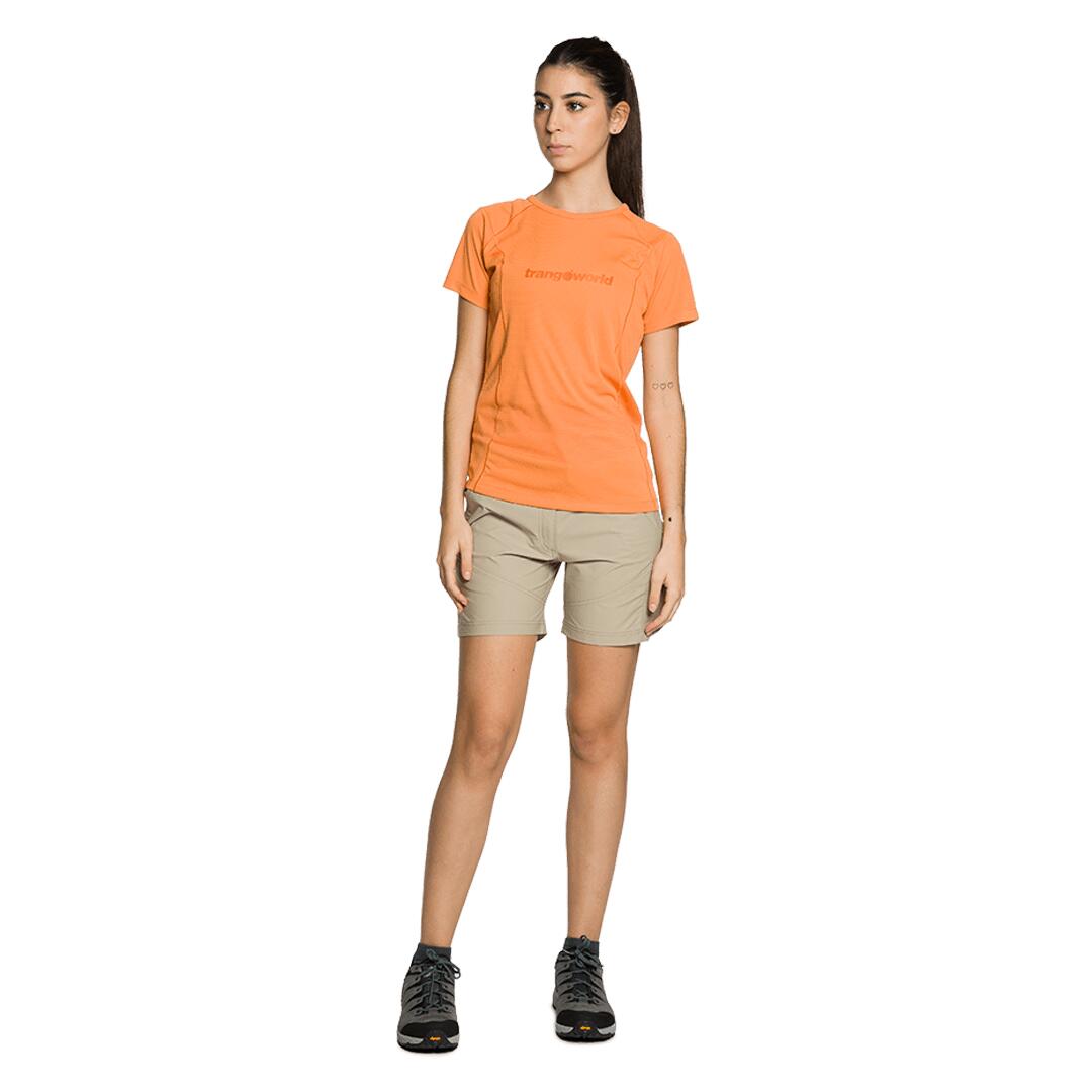 Camiseta para Mujer Trangoworld Demba Naranja 5/5