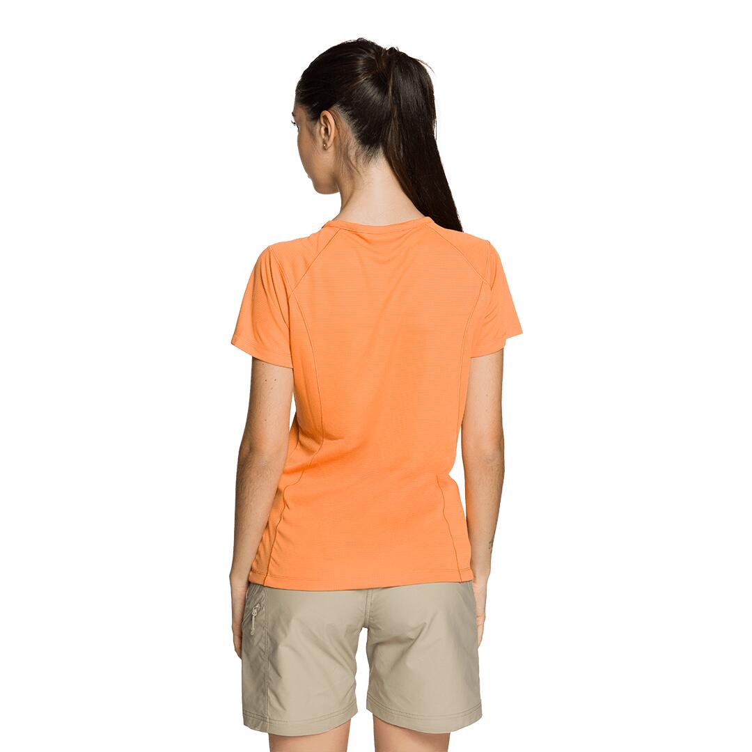 Camiseta para Mujer Trangoworld Demba Naranja 3/5