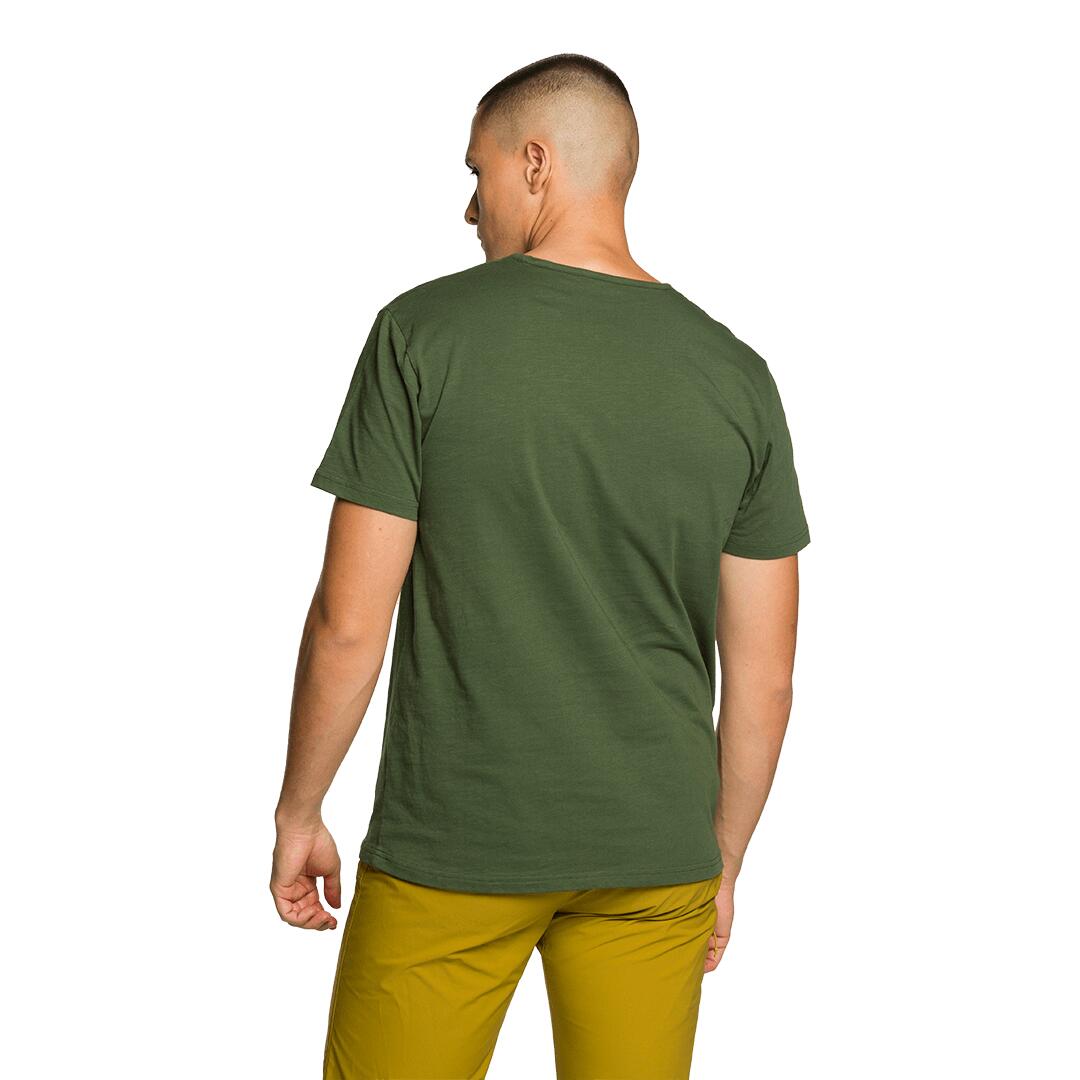 Camiseta para Hombre Trangoworld Bayra Verde 3/4