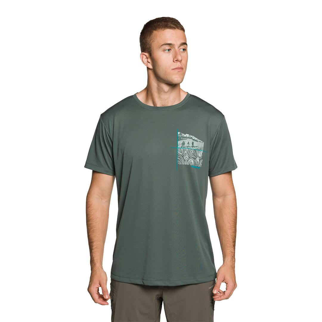 Maglia a maniche corte Trangoworld modello PC010372-220 per uomini 2/4