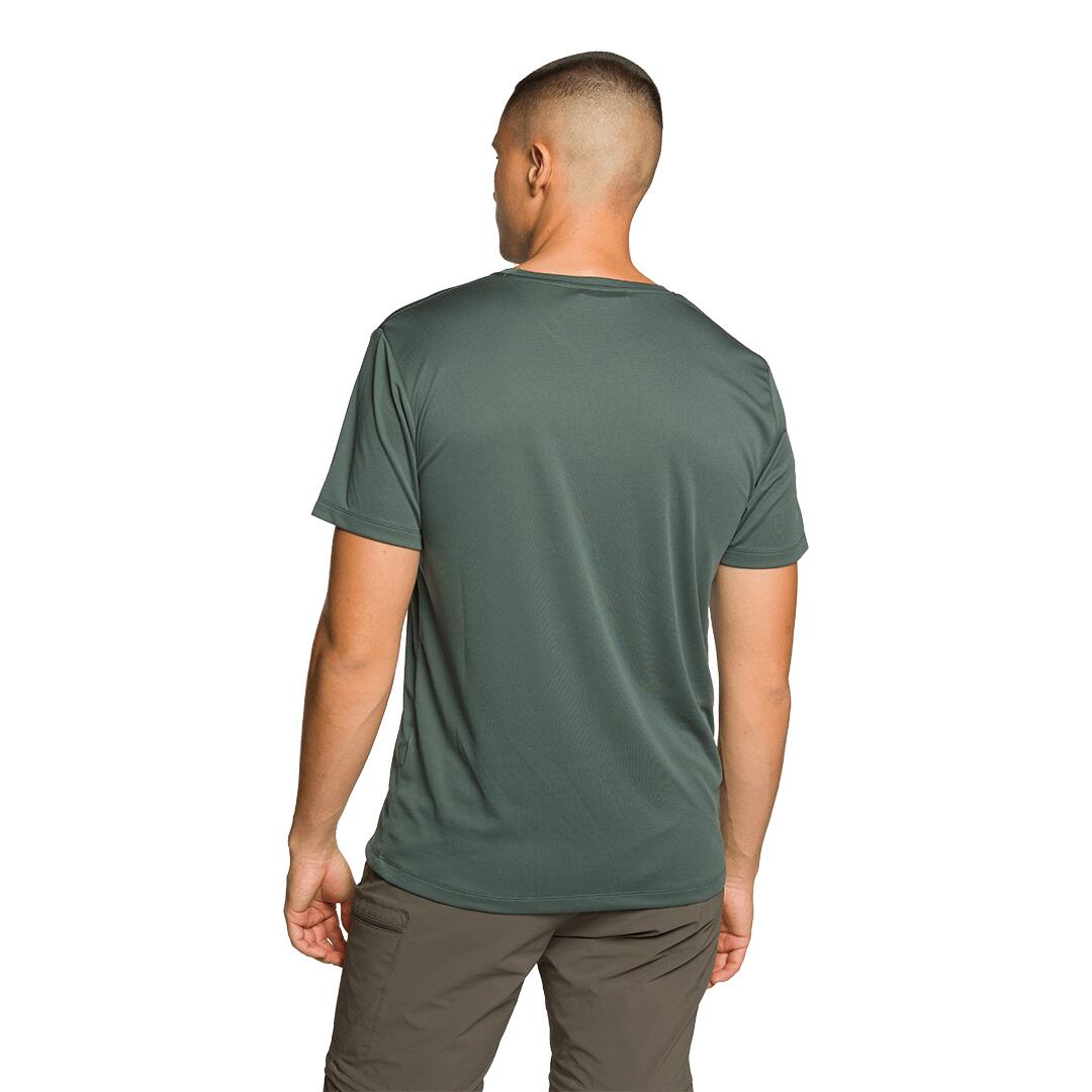 Camiseta para Hombre Trangoworld Adigo Verde 3/6